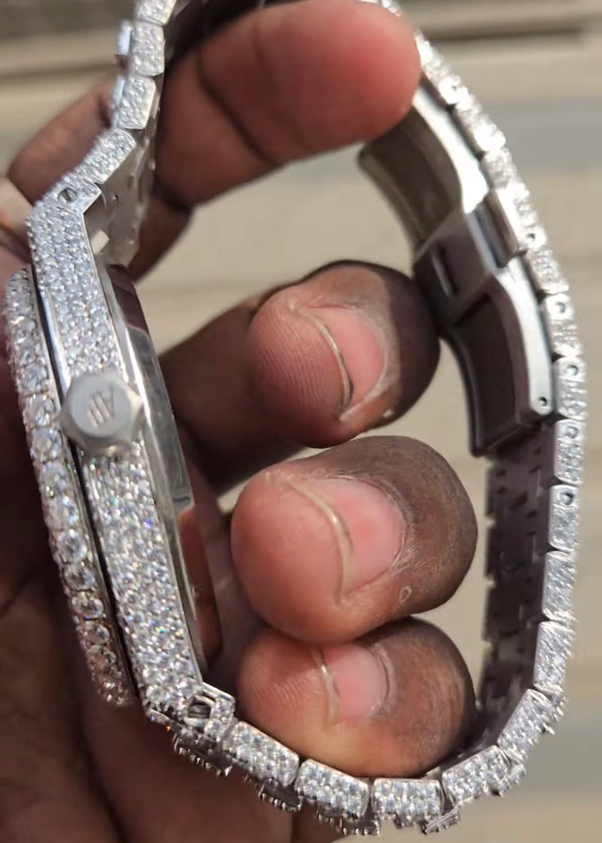 Audemars Piguet Royal Oak – Arabic Dial Iced - Out