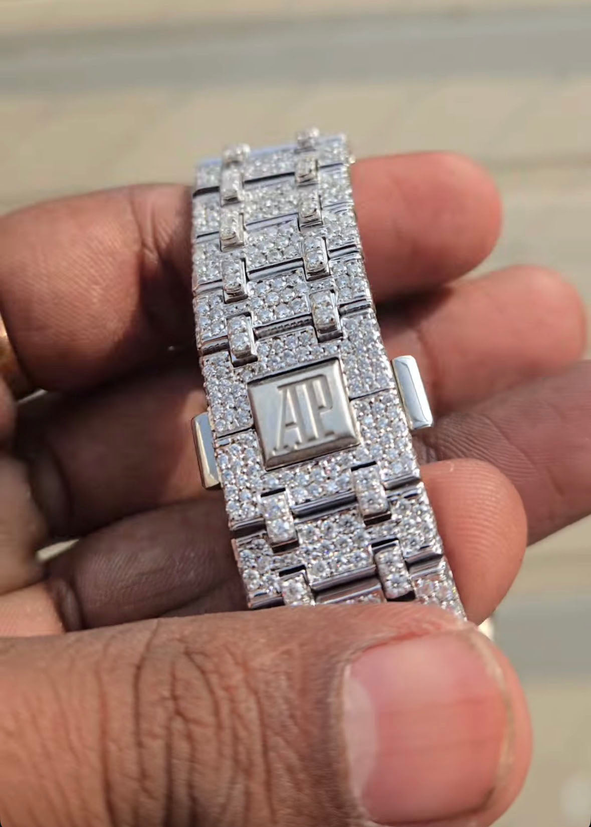 Audemars Piguet Royal Oak – Arabic Dial Iced - Out