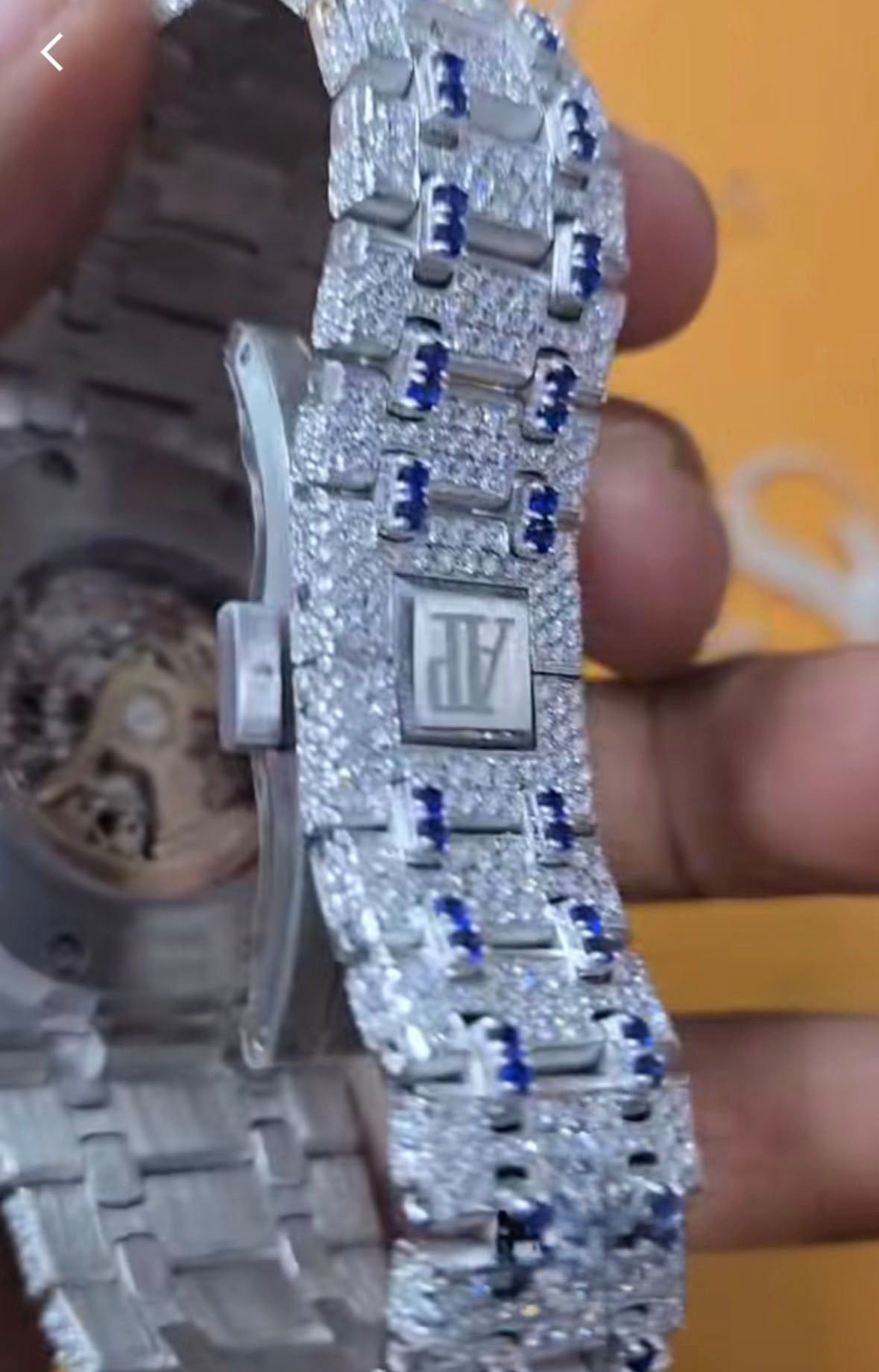 Audemars Piguet Royal Oak Skeleton Iced - Out