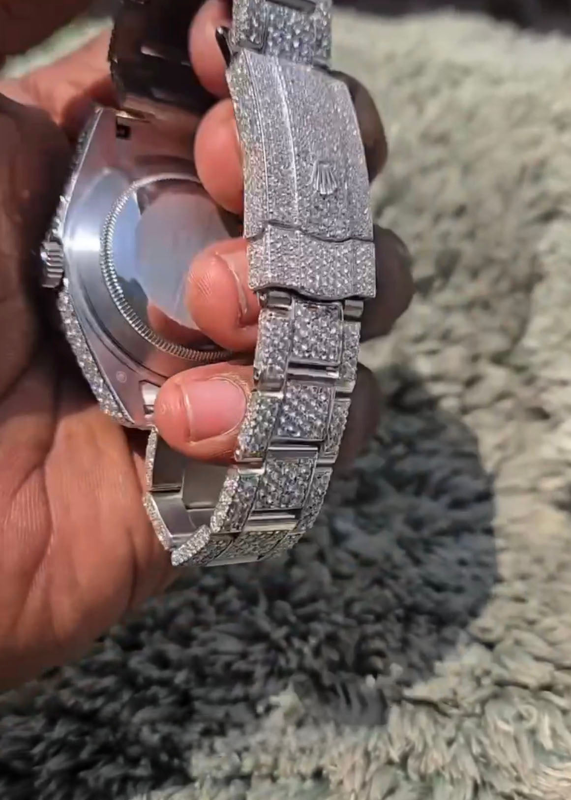 Rolex Sky-Dweller – Blue Dial Iced - Out
