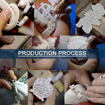 Custom Moissanite Pendant