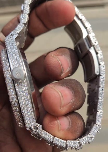 Audemars Piguet Royal Oak – Arabic Dial Iced - Out