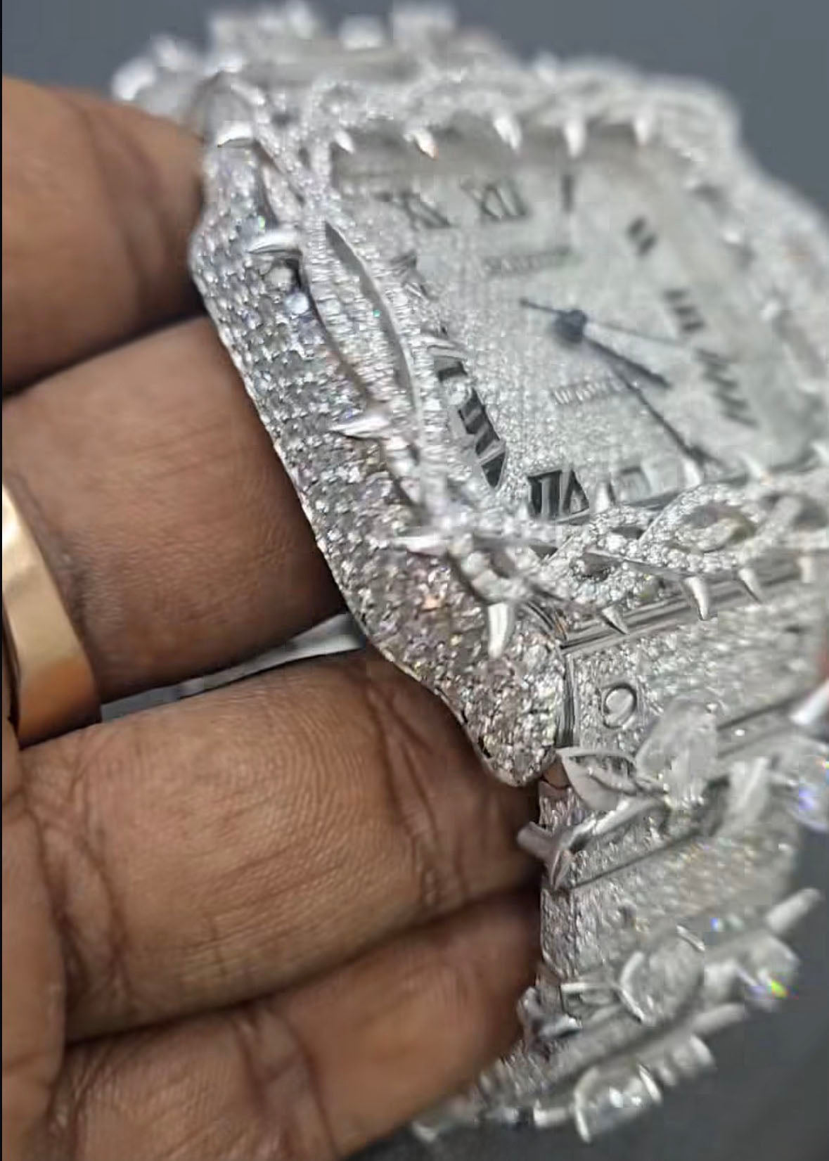 Cartier Santos “Thorns” Iced - Out