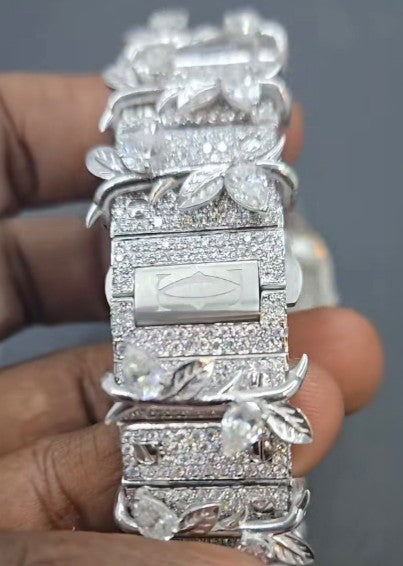 Cartier Santos “Thorns” Iced - Out