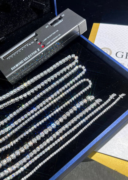 Moissanite Tennis Chain