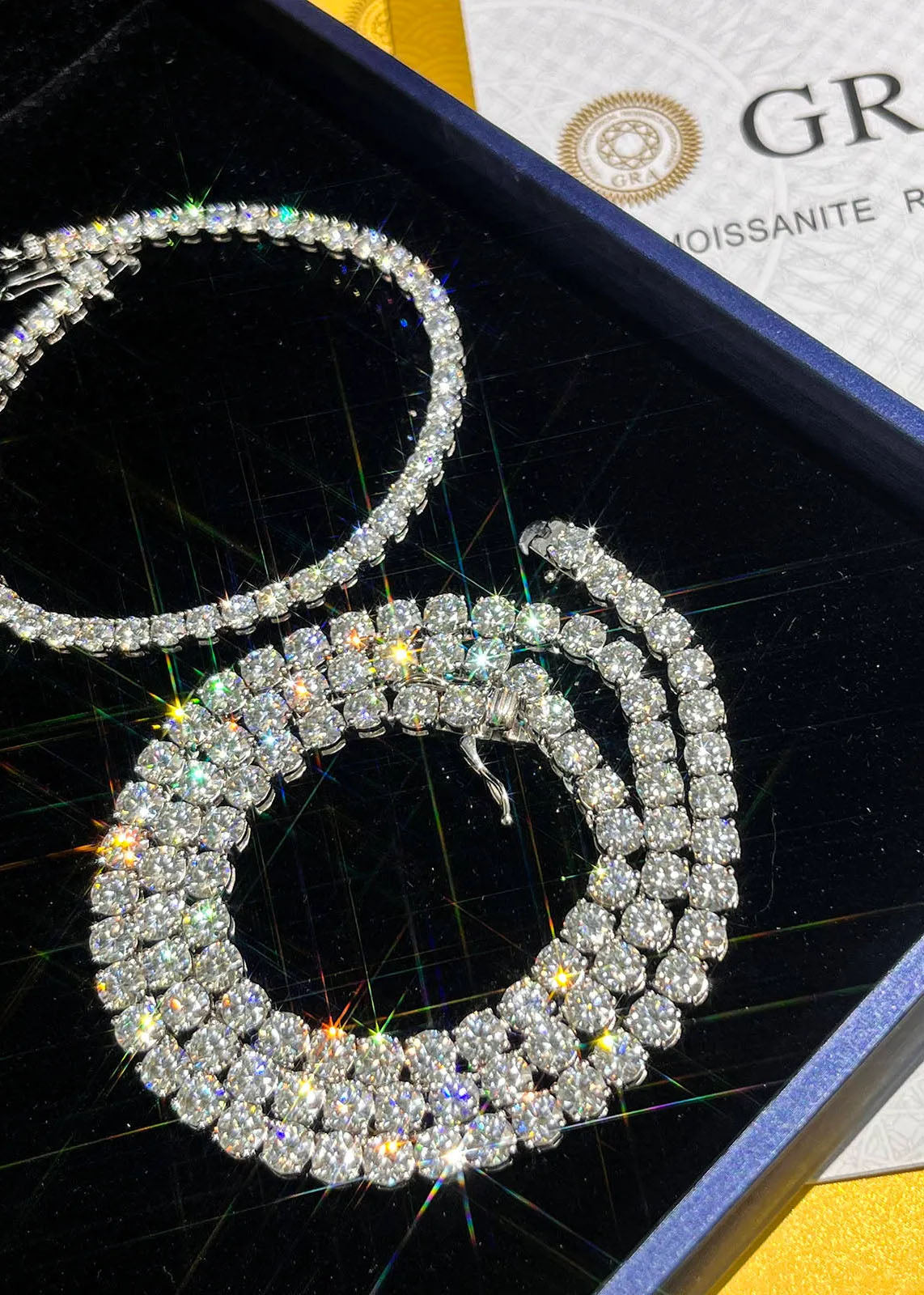 Moissanite Tennis Chain