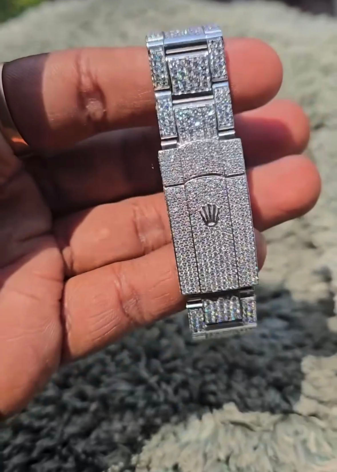 Rolex Sky-Dweller – Blue Dial Iced - Out