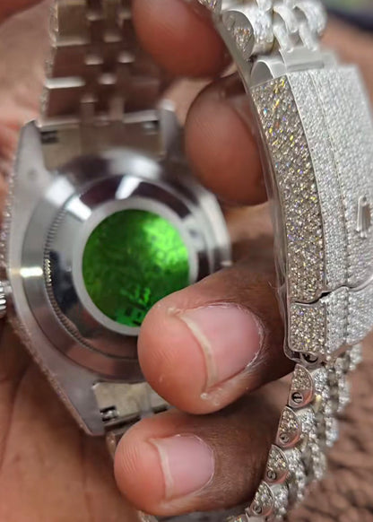 Rolex Datejust – Blue Dial Iced-Out